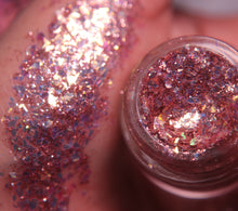 Load image into Gallery viewer, DUSTY ROSE GLITTER GELLY SINGLE
