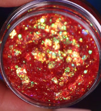 Load image into Gallery viewer, TANGERINE GLITTER GELLY SINGLE