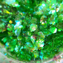 Load image into Gallery viewer, GREEN FAIRY COSMIC GLITTER