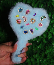 Load image into Gallery viewer, BLUE HEART PLUSH MIRROR
