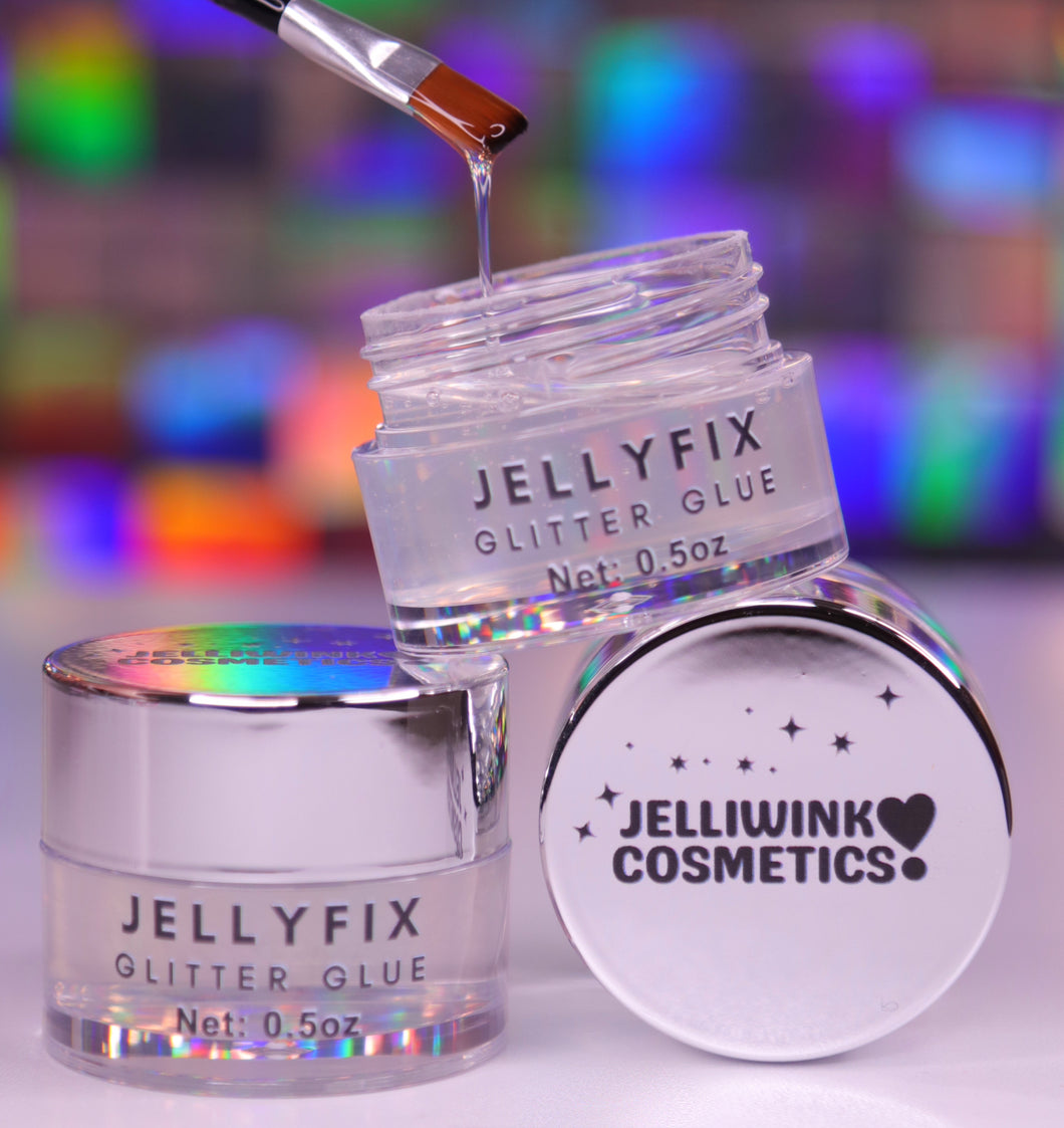 JELLYFIX CLEAR GLITTER GLUE