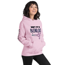 Load image into Gallery viewer, DON’T FIT IN BLEND OUT UNISEX HOODIE
