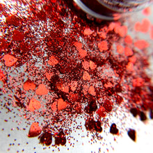 Load image into Gallery viewer, KRIMSON HEARTS COSMIC GLITTER
