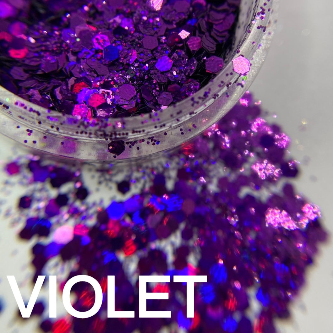 VIOLET COSMIC GLITTER