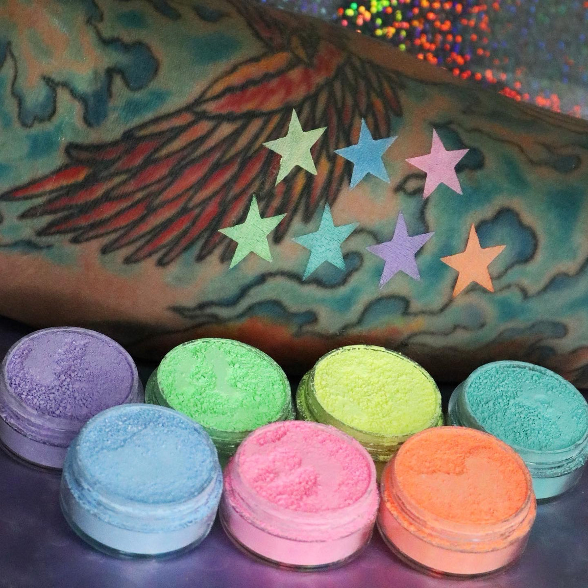MINT NEON CHALK PIGMENT – JelliWink Cosmetics LLC