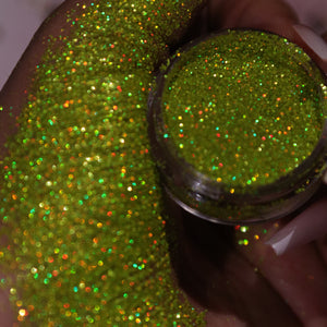 CHARTREUSE COSMIC GLITTER