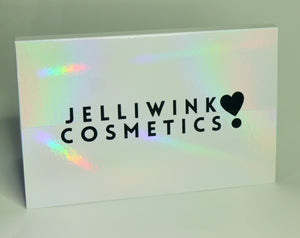 XL MAGNETIC EMPTY EYESHADOW PALETTE -WHITE HOLOGRAPHIC