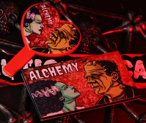 ALCHEMY RED HEART HANDHELD MIRROR