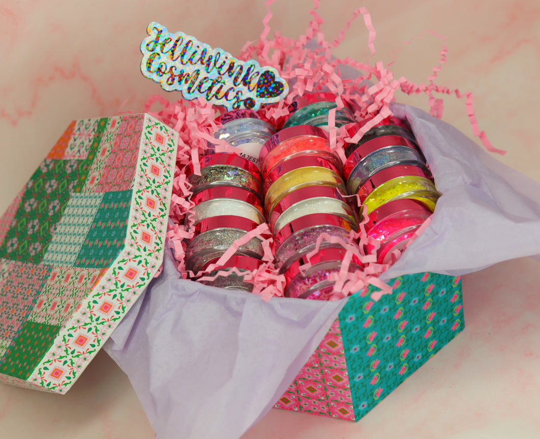 CUSTOM PIGMENTS AND GLITTERS BUNDLE