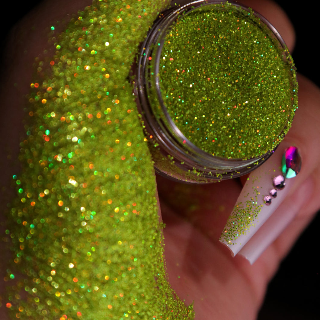 CHARTREUSE COSMIC GLITTER